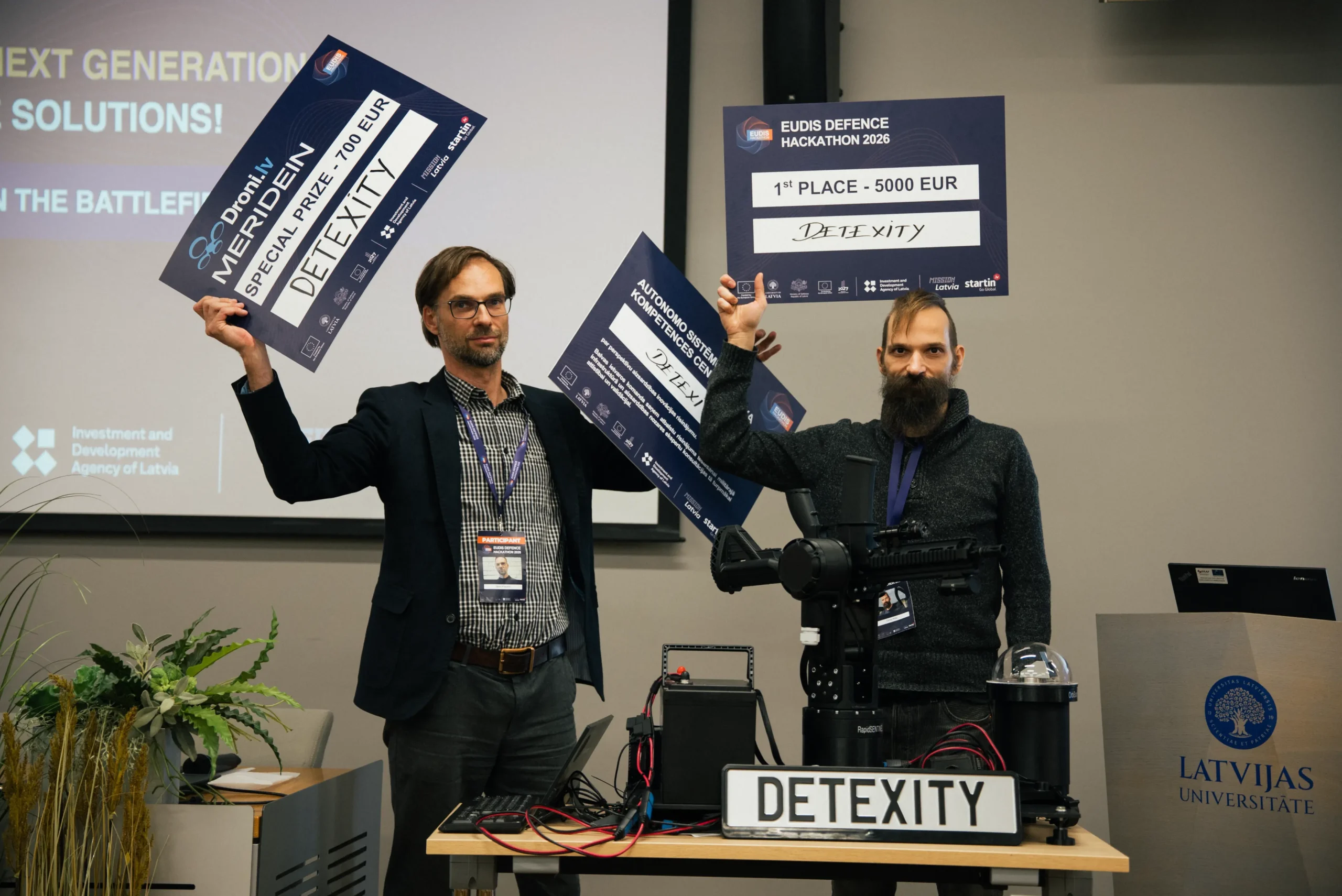 Winning team Vale, Norway, EUDIS Hackathon Autumn 2026